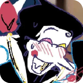 Telegram sticker 🥴 бредни сумасшедшей @Krevetka40 :: @fStikBot