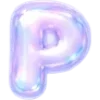 Sticker 🤍 Аксолотлевый шрифт