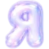 Sticker 🤍 Аксолотлевый шрифт