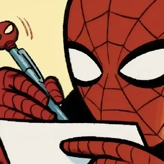 Telegram sticker 🕸 ‌    spıder @Wl3Ul 's man