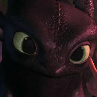 Telegram sticker 🐉 Toothless | @Caartoon_TV