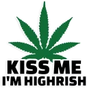 Telegram sticker 😇 weed