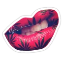 Sticker 😲 weed