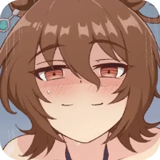 Video sticker 🥰 Agnes Tachyon @umamusume_stickers