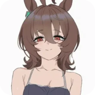 Telegram sticker 🥰 Agnes Tachyon @umamusume_stickers