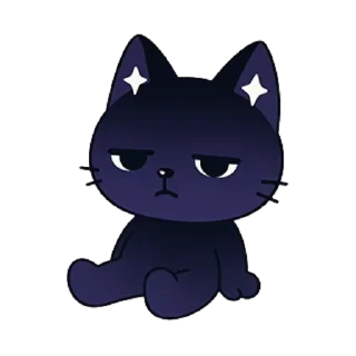 Telegram stiker 😴 Starglow cat
