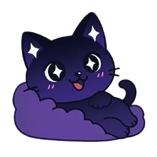 Video sticker 😘 Starglow cat