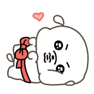 Video sticker ⭐ 벌거숭이 복슬이는 뽀얗다 @manbull_sticker_bot