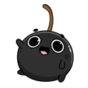 Телеграм стикер 😃 Black Cherry