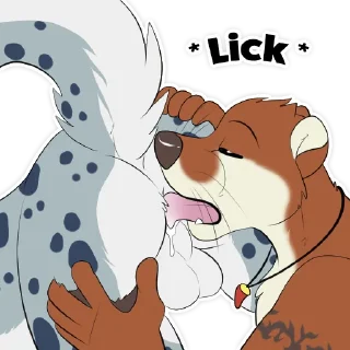 Telegram sticker 😛 Redclaw NSFW