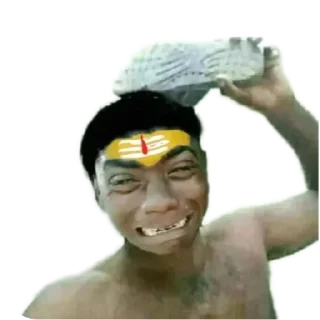 Telegram sticker 😢 @DO_NOT_REDEEM Indians / Hindus