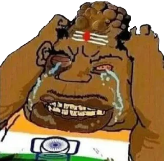 Sticker 😱 @Poojeets Indians / Hindus