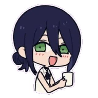 Telegram sticker 😀 Stickers Reze