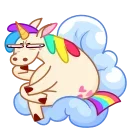 Video sticker 🤔 Rainicorn