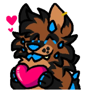 Telegram sticker ❤ Zonai