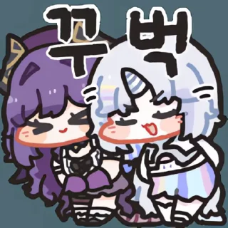 Video sticker 👻 스텔라이브 카톡콘 @DCConSticker