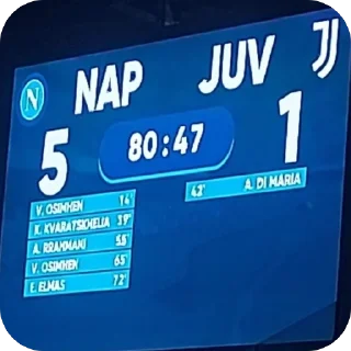 Telegram sticker 🫥 FORZA NAPOLI :: @fStikBot