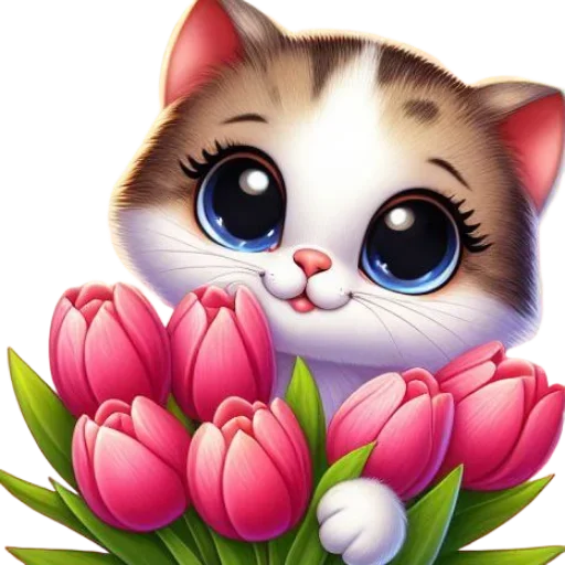 Телеграм стикер 🌷 @cut_babys