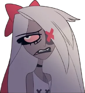 Telegram sticker 😔 Hazbin Hotel