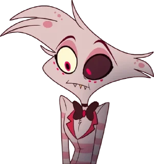 Telegram sticker 😐 Hazbin Hotel