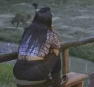 Telegram sticker 👣 ESQUIZOFRENIA - Act III