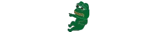 Telegram sticker 😐 tiny Pepe @Officialir 😝