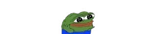 Telegram sticker 😍 tiny Pepe @Officialir 😝