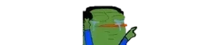 Video sticker 😐 tiny Pepe @Officialir 😝