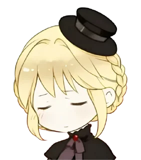 Telegram sticker 😮‍💨 Chibi LOTM (Lord of the Mysteries)