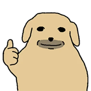 Video sticker 😀 누댕이는 짜장 묻은 강아지