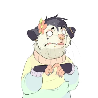 Telegram sticker 😣 MonsterCheetah&Co.