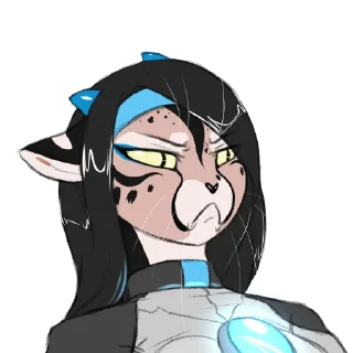 Telegram sticker 😶 MonsterCheetah&Co.