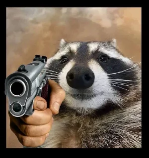 Telegram sticker 🔫 meu pau de oculos