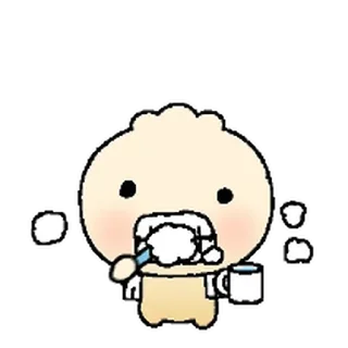 Video sticker ⭐ 나는! 아기만두 박만식! @moe_sticker_bot