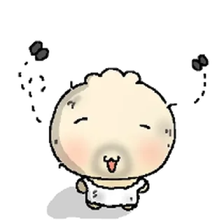 Telegram sticker ⭐ 나는! 아기만두 박만식! @moe_sticker_bot