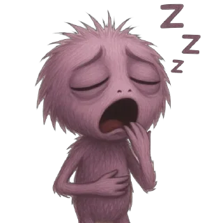 Telegram sticker 😴 Больше стиков тут: @stikery4