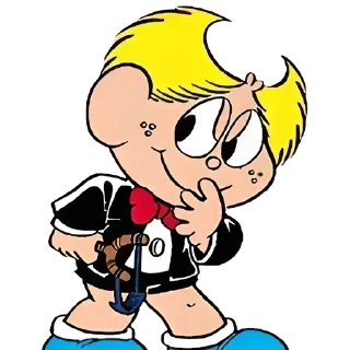 Телеграм стикер 👦 Turma da Cômica #01 @LeonMagnum