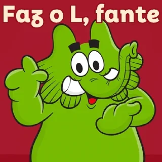 Телеграм стикер 🐘 Turma da Cômica #01 @LeonMagnum