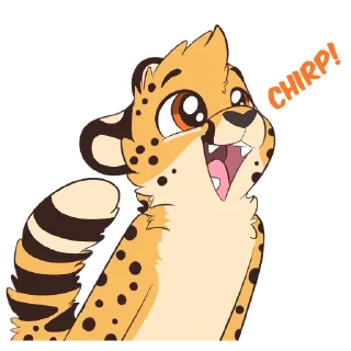 Sticker 🔊 Cheetahs by Pulexart.com