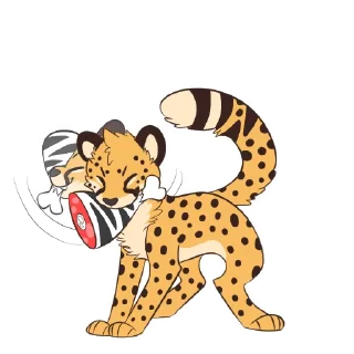 Video sticker 🤤 Cheetahs by Pulexart.com