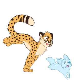 Video sticker 🏃‍♂️ Cheetahs by Pulexart.com