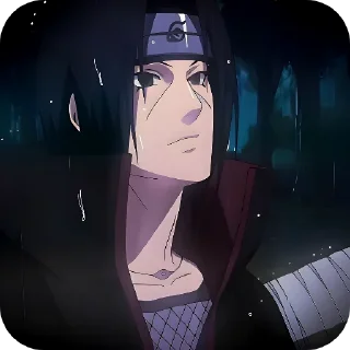Телеграм стикер 🥲 Itachi/Sasuke @Rucodelllstick