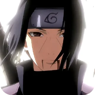 Телеграм стикер 🤕 Itachi/Sasuke @Rucodelllstick