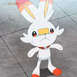Telegram sticker 😨 Scorbunny 2