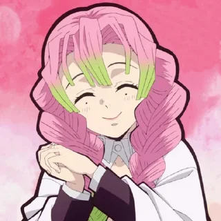 Телеграм стикер 💗 💗🦋 Demon Slayer @LadyLuxanna