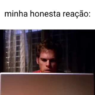 Video sticker 🌟 honesta reação