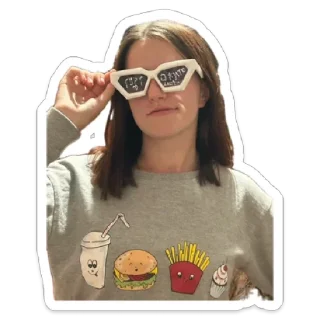 Video sticker 😎 О, якась тьотя з гугла🧐