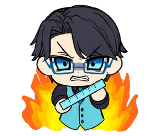 Telegram sticker 🤬 MBTI Boys (@TodorokiShouto)