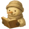 Sticker ☃️ Pets and books @moyaknizhentsiya