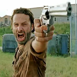 Телеграм стикер 🤬 Andrew Lincoln | @TWD_FAN